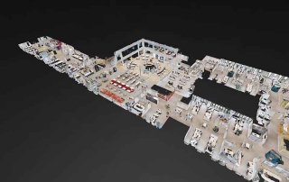 bim, Matterport floorplan van Dollhouse van Capgemini in Utrecht